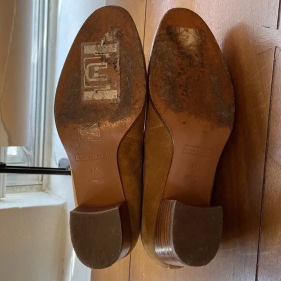 Marc Jacobs Ginger Interlock Suede Booties Short Boots - Picture 3 of 9